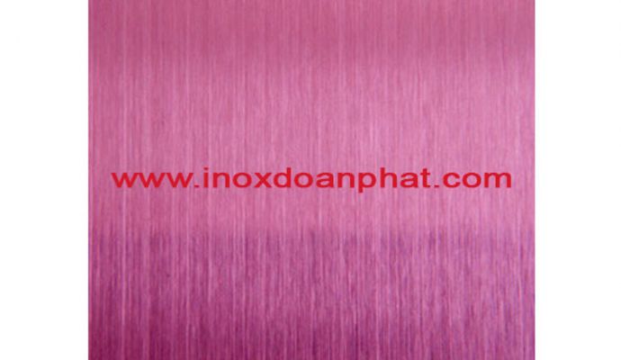 Inox xước hồng
